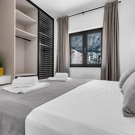 公寓 Azure Horizon Penthouse 马卡尔斯卡